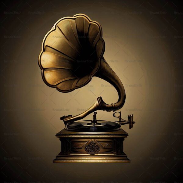 Antiker Grammophon